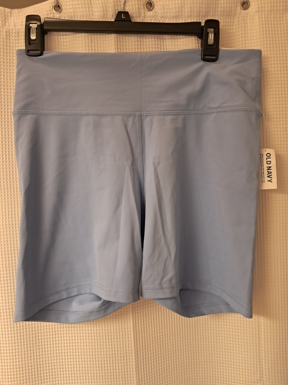 Old Navy Light Blue High-Rise Bike Shorts